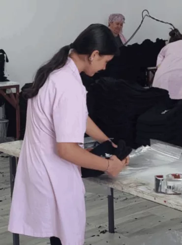 quality inspection at MAYAM TEXTILE factory