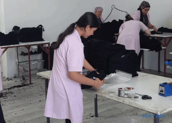 quality inspection at MAYAM TEXTILE factory