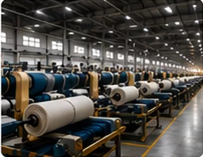 Textile production line in Denizli Turkey - MAYAM Textile